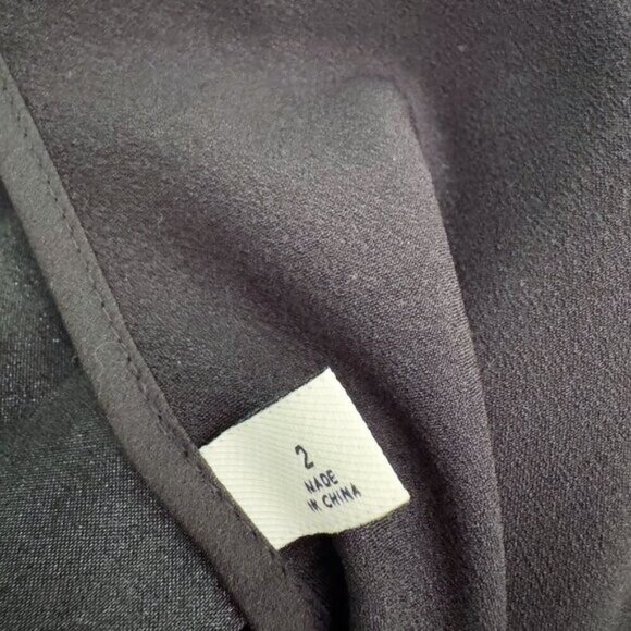 NWT JONATHAN SIMKHAI Chiana Ruffle Sleeve Midi Dress - Size 2 - Picture 9 of 9